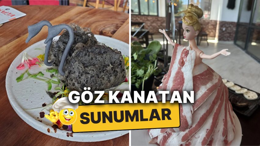 Lüks ve Kıymetli Restoranların Masaya Geldiğinde Hayatı Sorgulatacak Göz Kanatan Sunumları
