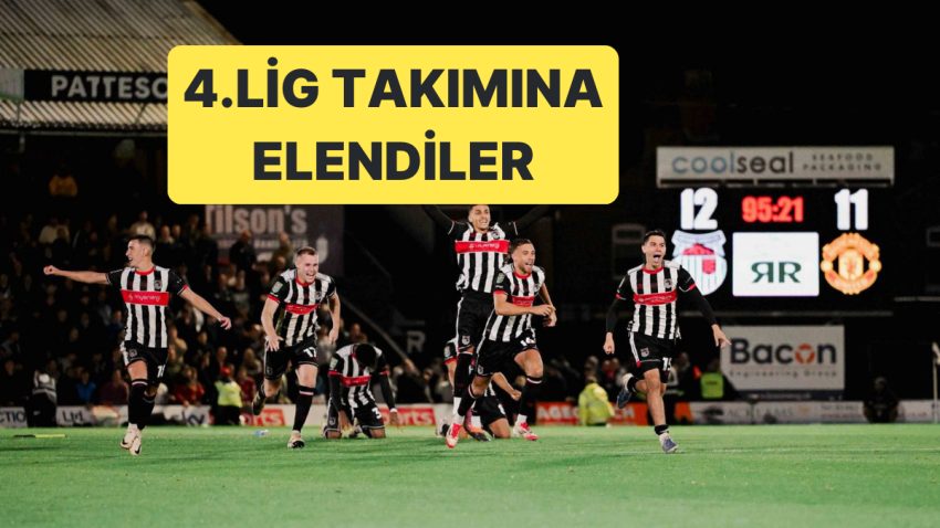 Manchester United Taraftarına Bunu da Yaşattı: Kupada 4.Lig Grubuna Elendiler