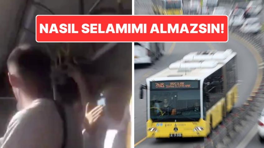 Metrobüste Bir Farklı Tartışma: “Nasıl Selamımı Almazsın Çakal!”