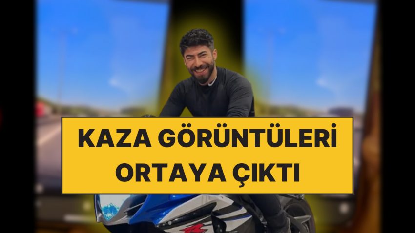 Motosiklet Görüntüleriyle Tanınan Deniz Servan Narin’in Hayatını Kaybettiği Kazaya İlişkin Manzaralar Ortaya Çıktı
