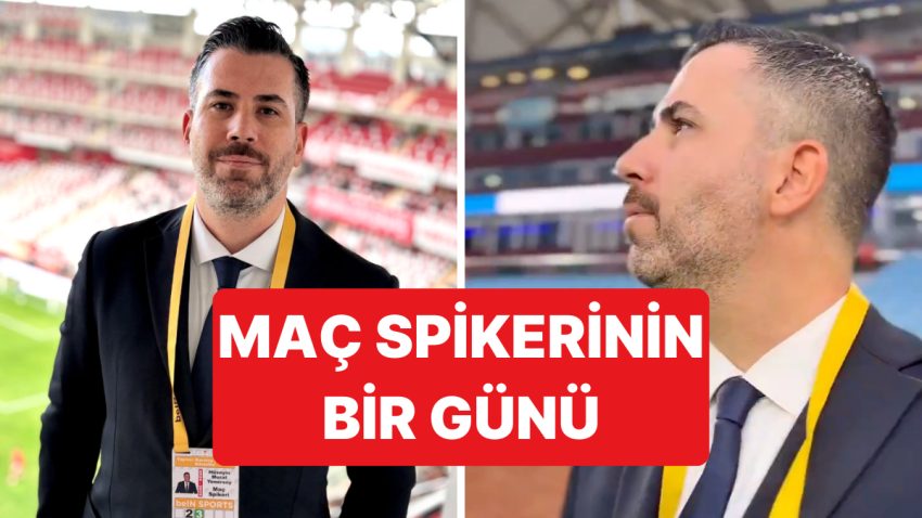 Murat Yenersoy, Bir Maç Spikerinin Bir Gününün Nasıl Geçtiğini Anlattı