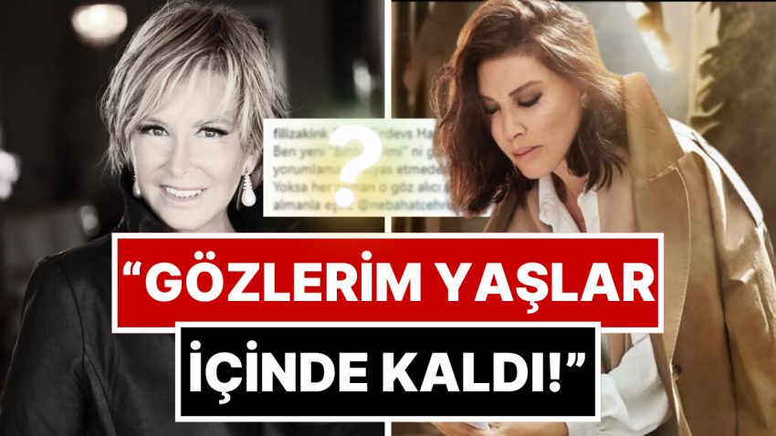 Nebahat Çehre, Vefat Eden Can Dostu Filiz Akın’ın Eski İletisini Görünce Paramparça Oldu!
