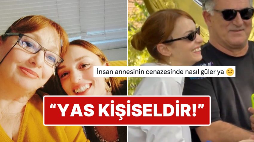 Nilperi Şahinkaya’nın Annesinin Cenazesindeki İmajları Kısa Müddette X’te Tartışma Yarattı