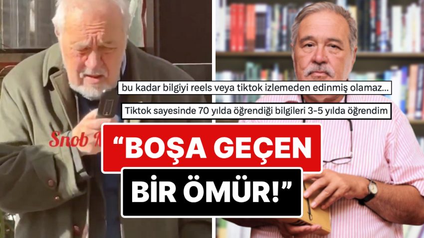 O İmajlar Yine Gündem Oldu! İlber Ortaylı’nın Tuşlu Telefon Kullanması X’te Goygoy Gereci Çıkardı