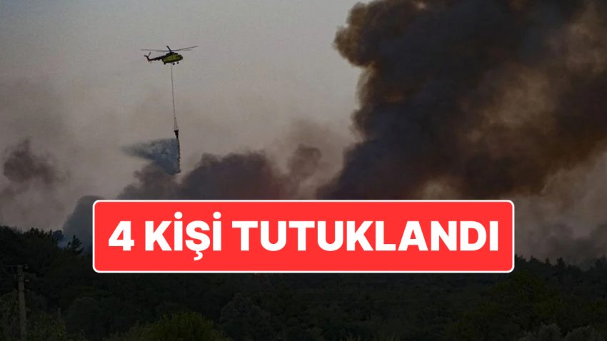 Orman Yangınları ile Gayret Sürüyor: Bu Ay 23 Kuşkulu Gözaltına Alındı