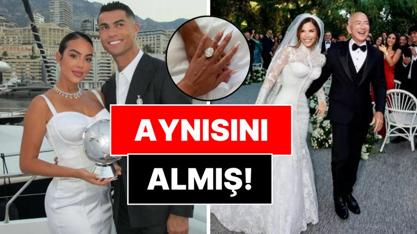 Pahası Dudak Uçuklattı: Georgina Rodriguez’in Yüzüğü Halbuki Jeff Bezos’un Aldığıyla Neredeyse Aynıymış!