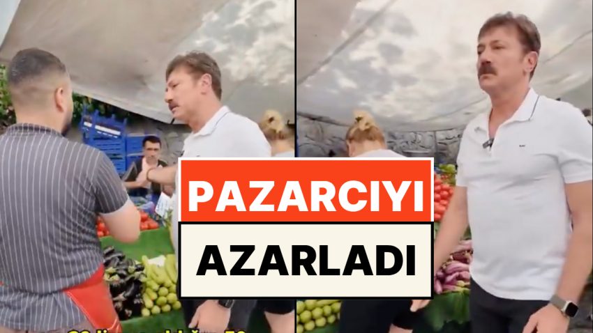 Pazarcıyı Azarlayan Belediye Liderinin Halleri Reaksiyon Çekti