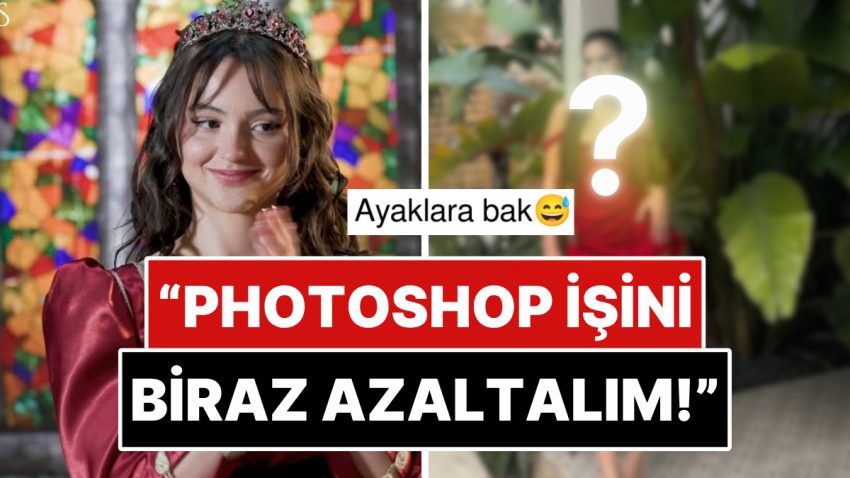 Prens’in “Minnacık” Hasharia’sı Derya Pınar Ak, Photoshop’un Dozunu Kaçırıp 2 Metre Olunca Lisanlara Kötü Düştü!