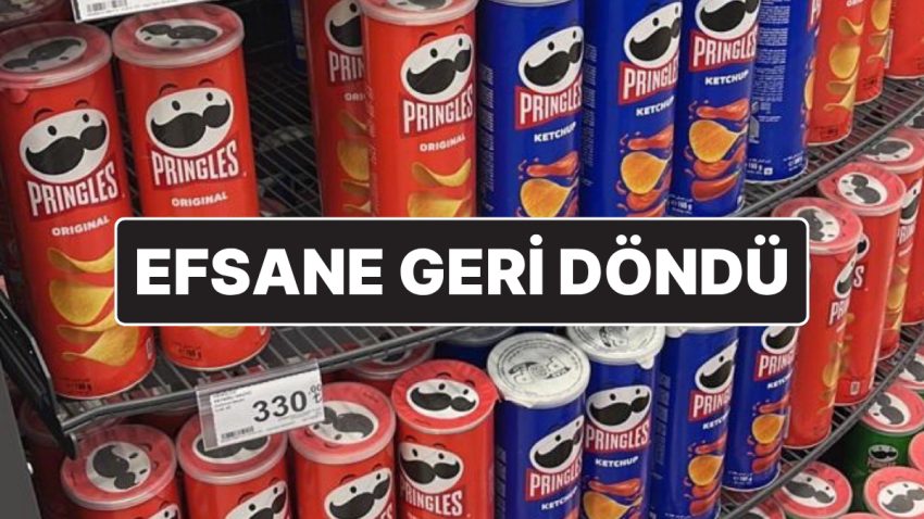 Pringles Türkiye’ye Geri Döndü: 330 Liralık Fiyatı ile Yine Raflarda