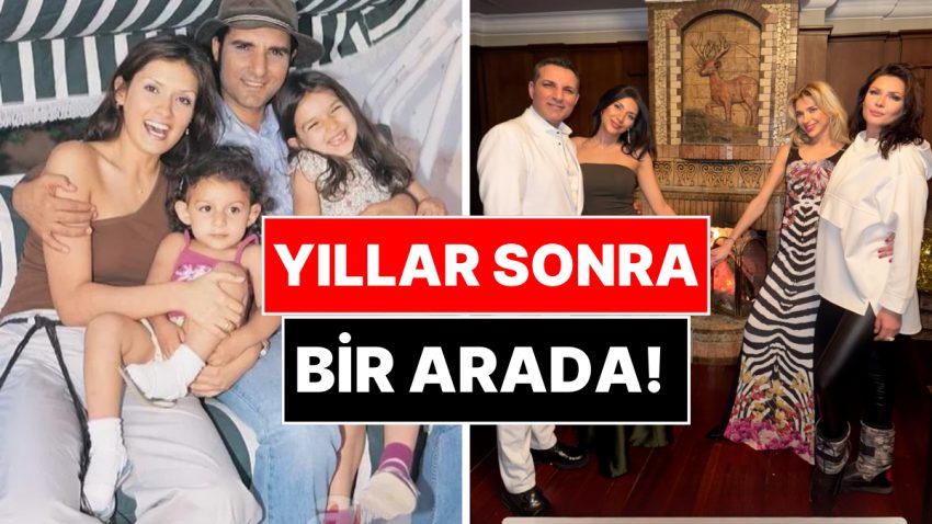 Rafet El Roman ve Eski Eşi Tuğba Altıntop Kızları Su ve Şevval ile Doğum Gününde Bir Ortaya Geldi!