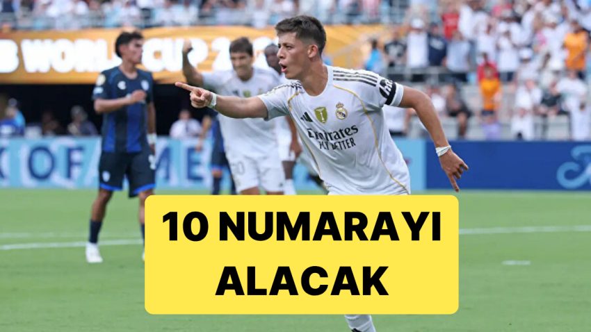 Real Madrid’de Arda Güler’in Forma Numarası Değişiyor: Yeni 10 Numara Arda