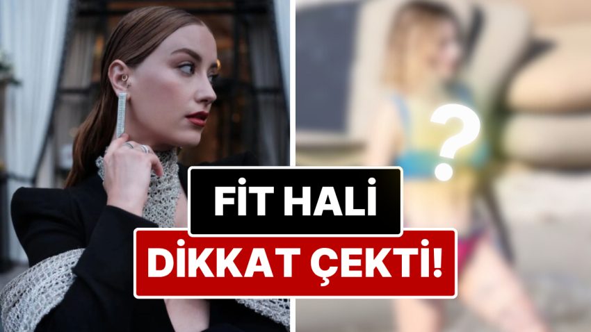 Saçlarını Sarı Yaparak Radikal Bir İmaj Değişikliğine Giden Hazal Kaya’nın Fit İmgesi Dikkat Çekti!