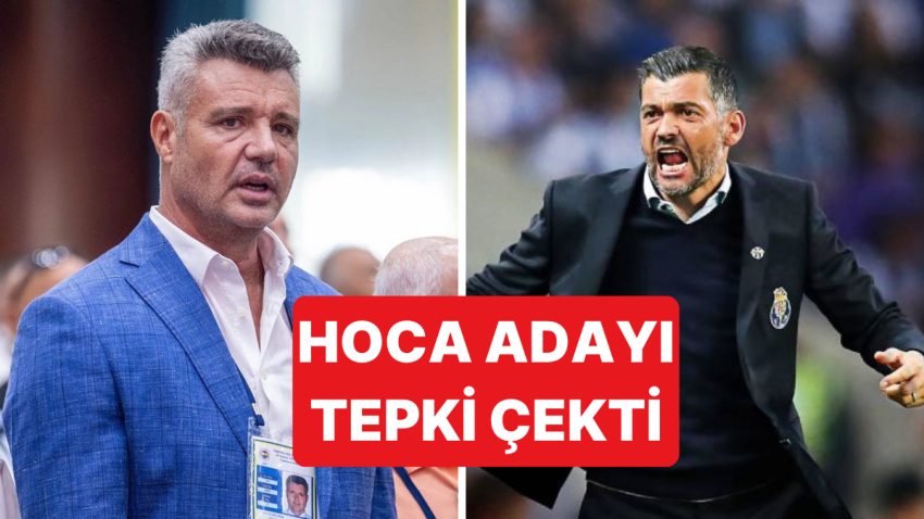 Sadettin Saran’ın Sergio Conceiçao Tercihi Fenerbahçe Taraftarından Reaksiyon Gördü