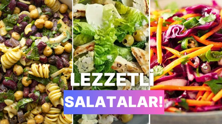 Salata Sandığın Kadar Sıkıcı Değil! Bayıla Bayıla Yenecek 10 Fit Salata Tanımı
