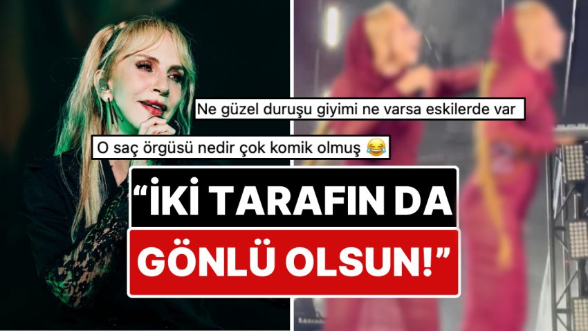 Sertab Erener Transparan Sahne Kıyafeti ve Başını Kapatan Aksesuarıyla Toplumsal Medyayı İkiye Böldü!