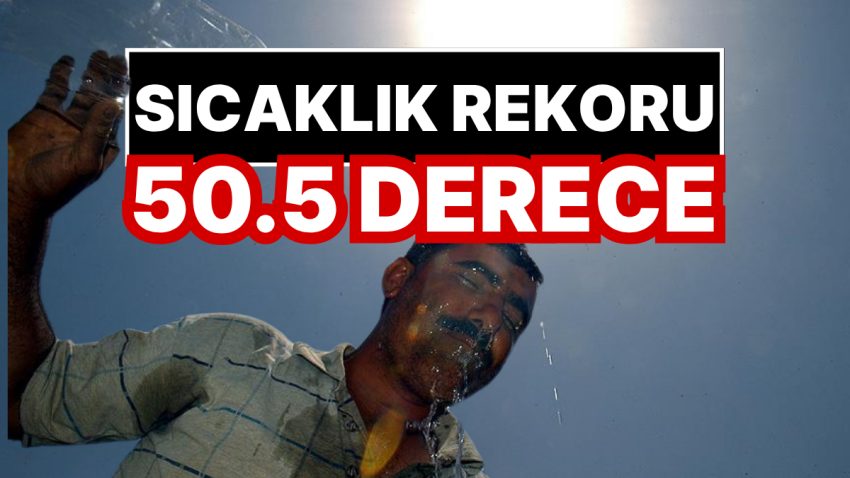 Sıcaklık Rekoru Kırıldı: Türkiye’nin En Sıcak İli Belirli Oldu!