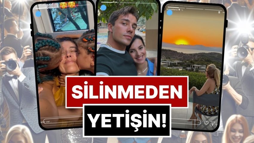 Silinmeden Yetişin: 2 Eylül’de Ünlülerin Paylaştığı “Kaçarsa Yazık Olur” Temalı Instagram Hikayeleri!
