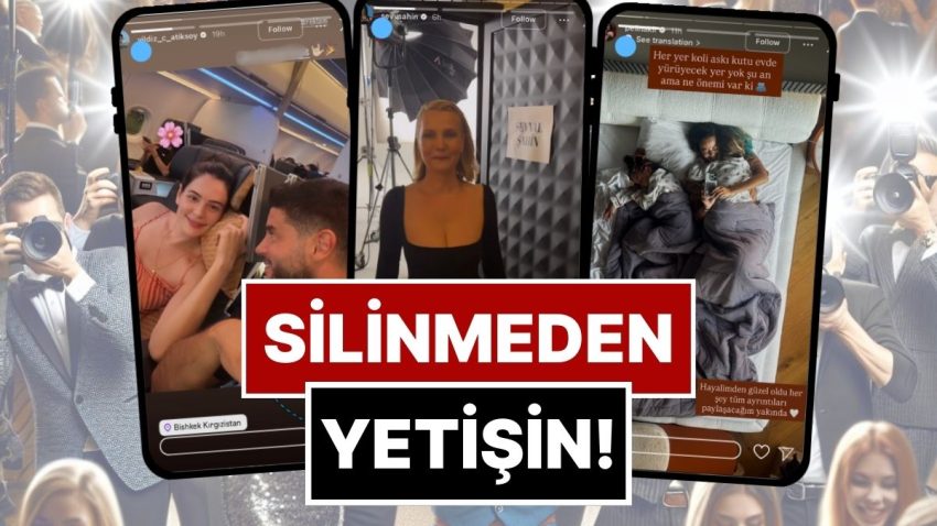 Silinmeden Yetişin: 4 Eylül’de Ünlülerin Paylaştığı “Kaçarsa Yazık Olur” Temalı Instagram Hikayeleri!