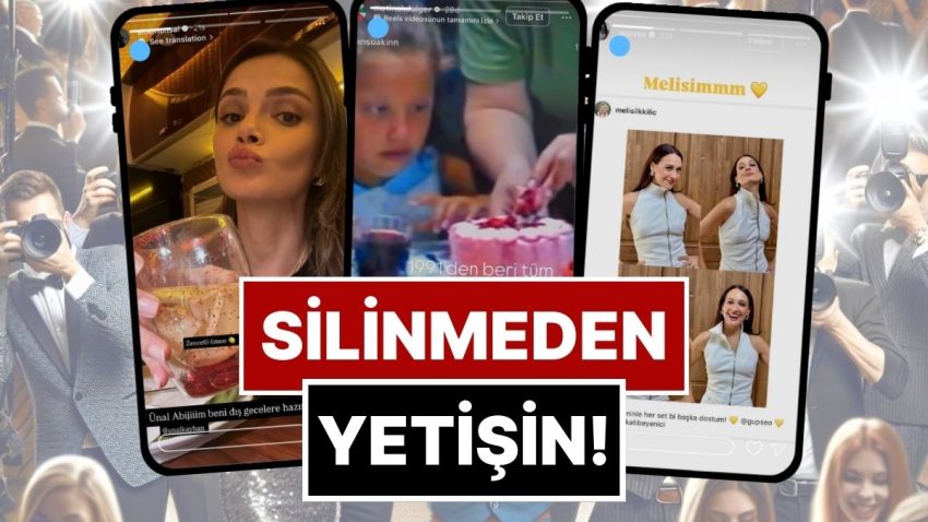 Silinmeden Yetişin: 5 Eylül’de Ünlülerin Paylaştığı “Kaçarsa Yazık Olur” Temalı Instagram Hikayeleri!