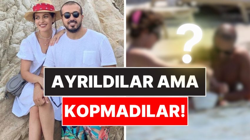 Sürpriz Buluşma: Ezgi Mola, 1 Ay Evvel Boşandığı Eski Eşi Mustafa Aksakallı İle Tatilde Bir Ortaya Geldi!