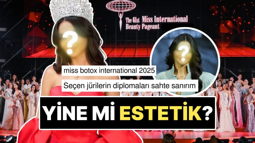 Tekrar Estetik mi Konuşacağız? Miss International 2025’te Türkiye’yi Temsil Edecek Hoş Aşikâr Oldu!