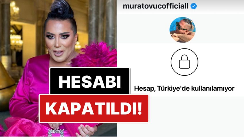 Toplumsal Medya Fenomeni Murat Övüç’ün Instagram Hesabına Türkiye’de Erişim Pürüzü Getirildi