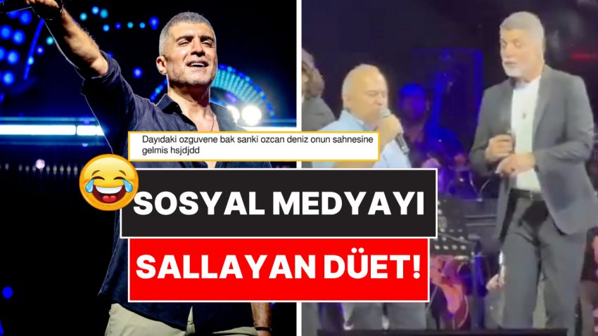 Toplumsal Medya Yıkıldı: Özcan Deniz, TikTok’ta Ses Benzerliğiyle Viral Olan Şahısla Sahnede Düet Yaptı!