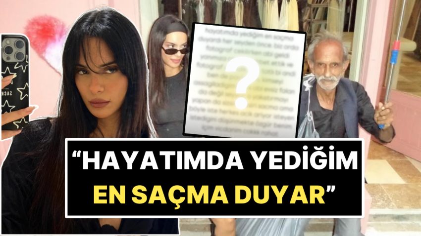 Topu Linçleyenlere Attı: Fakir Amcayla Verdiği Poz Sebebiyle Reaksiyon Çeken Pelinay İgit’ten Açıklama Geldi!