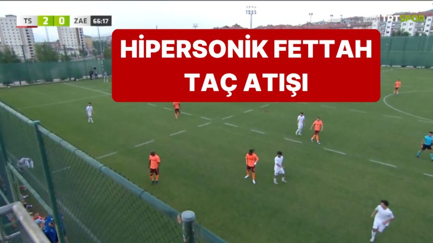 Trabzonspor – Zob Ahan Maçına Hipersonik Fettah Taç Atışı Damgasını Vurdu