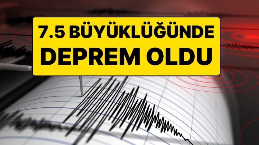 Tsunami Alarmı Verildi: Güney Amerika’da 7.5 Büyüklüğünde Zelzele