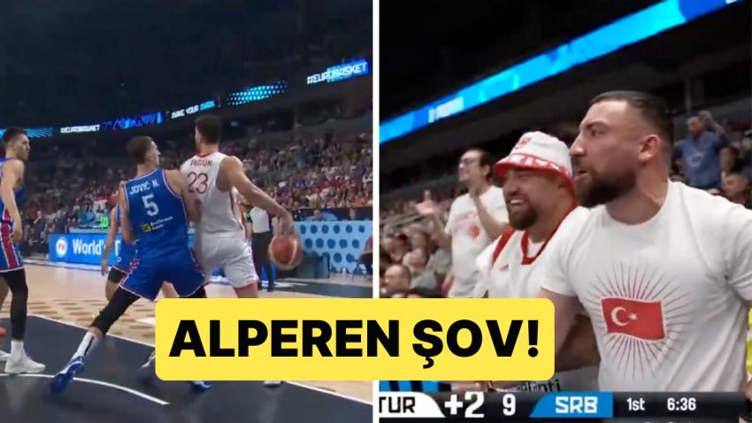 Türkiye – Sırbistan Maçında Alperen Şengün’ün Asisti Salonu Ayağa Kaldırdı