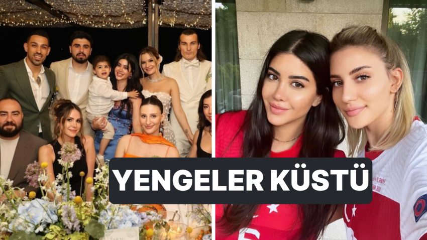Ulusal Futbolcular İrfan Can Kahveci ve Ozan Tufan’ın Eşleri Rojin ve Beğenilen Bozuştu