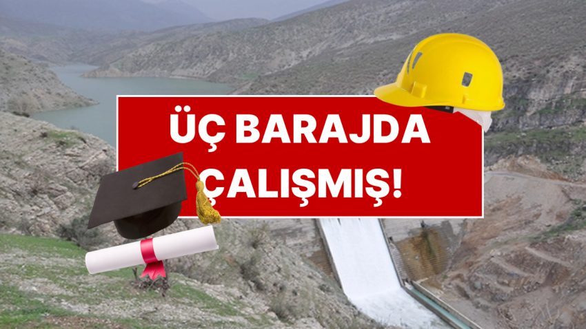 Uydurma Diploma Olayında Yeni Ayrıntılar Ortaya Çıktı: Düzmece Mühendis Baraj İnşa Etmiş!