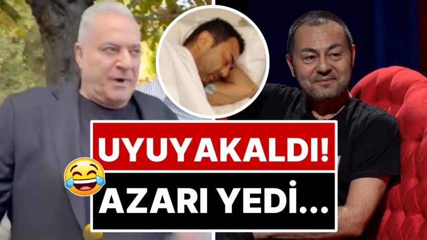 Uyuyakaldığı İçin Şahit Olacağı Düğüne Katılamayan Serdar Ortaç, Mehmet Ali Erbil’den Azar Yedi!