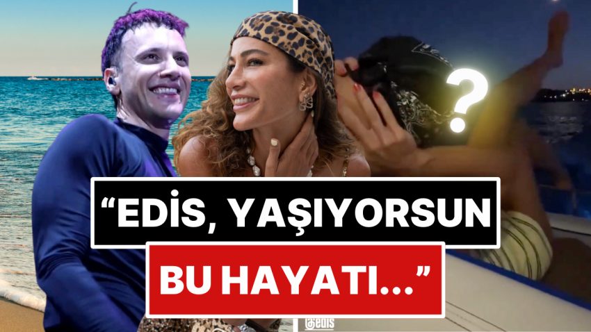 Yakın Arkadaş Olan Berrak Tüzünataç ve Edis’in ‘Öpücüğe Boğmalı” Yeni Ay Ritüeli Lisanlara Üzücü Düştü!
