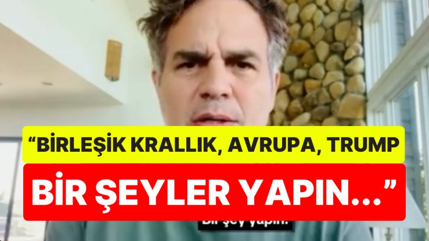 Yardım Daveti Yaptı: Ünlü Hollywood Oyuncusu Mark Ruffalo, Gazze’deki İnsani Krize Sessiz Kalmadı