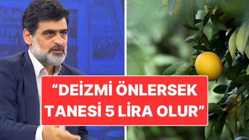 Yeni Akit Muharriri Ali Karahasanoğlu’nun Savı: “Deizmi Önlersek Limonun Tanesi 5 Lira Olur”