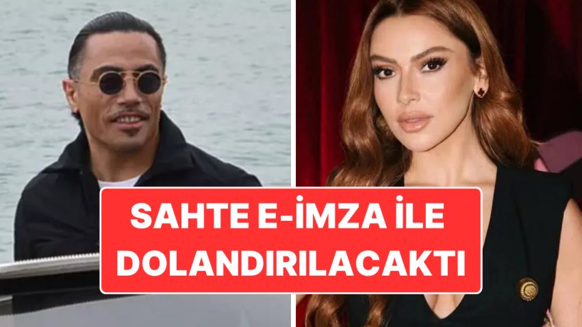 Yeniden Geçersiz E-İmza: Dolandırıcıların Gayesi Nusret’ten Sonra Ünlü Müzikçi Hadise Oldu